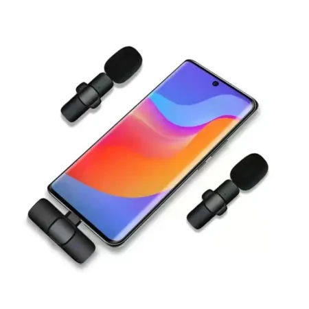 KIN K8 Wireless Collar Mic for Android/iPhone/iPAD & Type C Supported Microphone