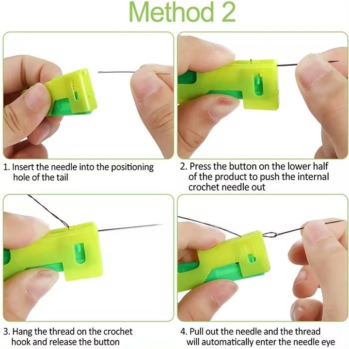 Automatic needle threader & needle thread devise 2