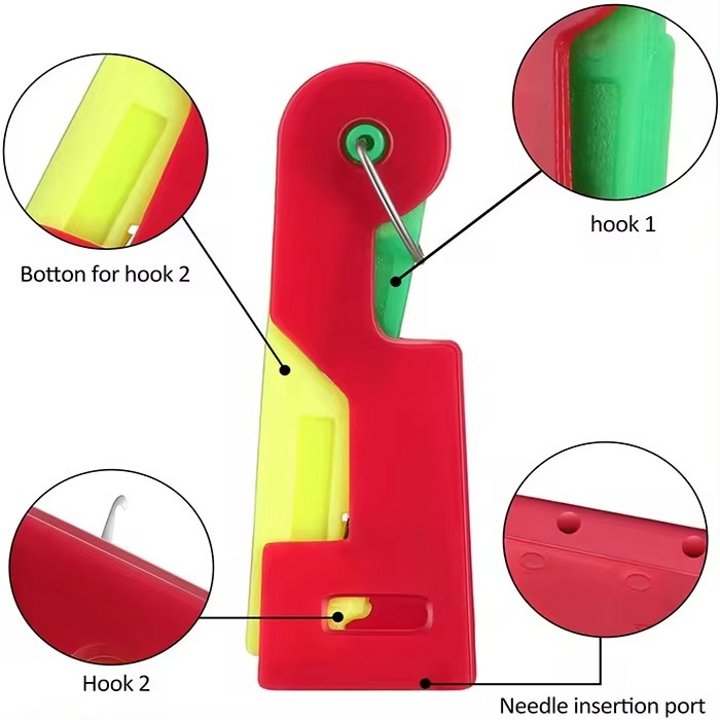 Automatic needle threader & needle thread devise 3