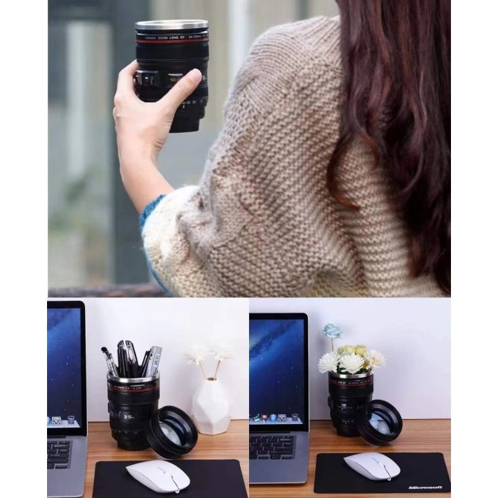 Camera lens shape coffee mug imported quality 3