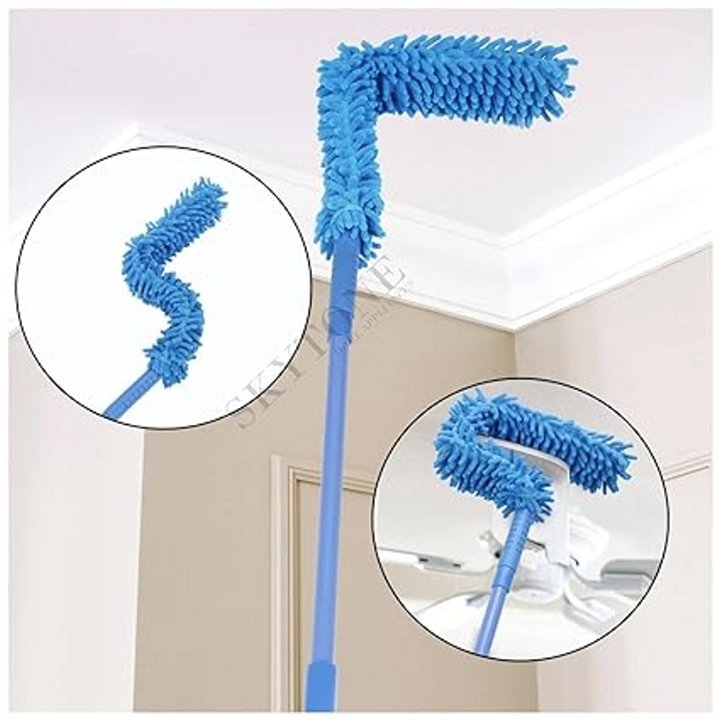 Fan cleaning duster with long handle multipurpose use 2