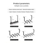 Metal door hanger adjustable heavy quality 1
