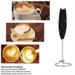 Milk frother handheld drink mixer fine quality1