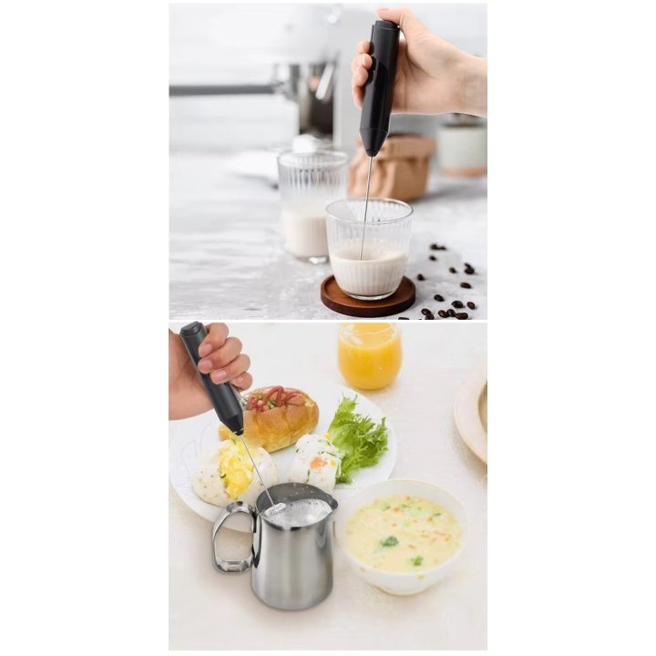Milk frother handheld drink mixer fine quality1