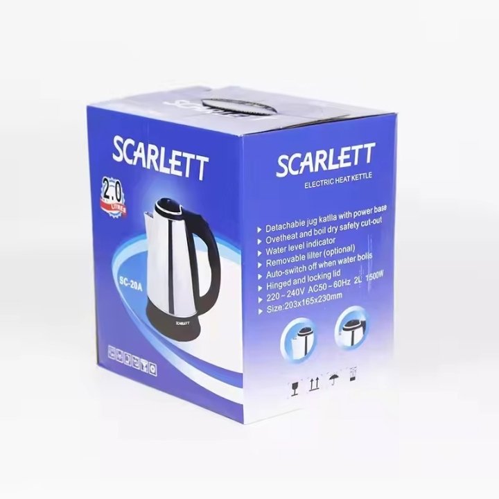 Scarlett automatic electric kettle for multipurpose use 4