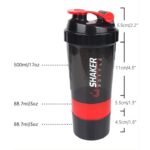 Spider Protein Gym shaker imported quality 1