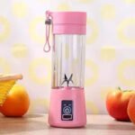 portable rechargeable 6 Blade juicer with usb 2