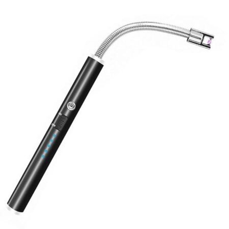 Kin Electronic Rechargeable 360deg Flame Adjustable Gas Lighter For Kitchen Stove.