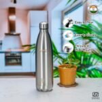 Kin Hot & Cold Steel Double-Wall Vacuum Thermos Flask Water Bottle 500 ml.