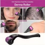 KIN Man Matters Derma Roller 1mm with 540 Titanium needles Promotes strong Hair & Beard growth.