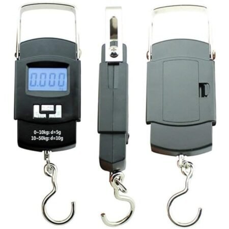 Kin Portable Hanging Electric Weighing Scale Machine with Metal hook for Kitchen & Shop.