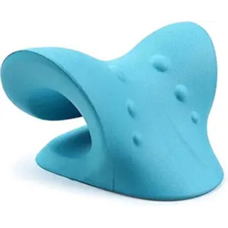 KIN Neck Relaxer for Cervical & Shoulder Support for Pain Relief (Blue)
