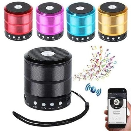 KIN WS-887 Bluetooth Boost Speaker 10 W with Multifunctional .(Multicolor)