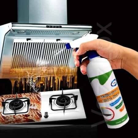 KIN MULTIPURPOSE KITCHEN CLEANER SPRAY For OIL & GREASE STAIN REMOVER (550 ml).