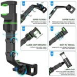 MULTIPURPOSE NEW FLAXIBLE CAR MOVILEHOLDER (REAR VIEW)