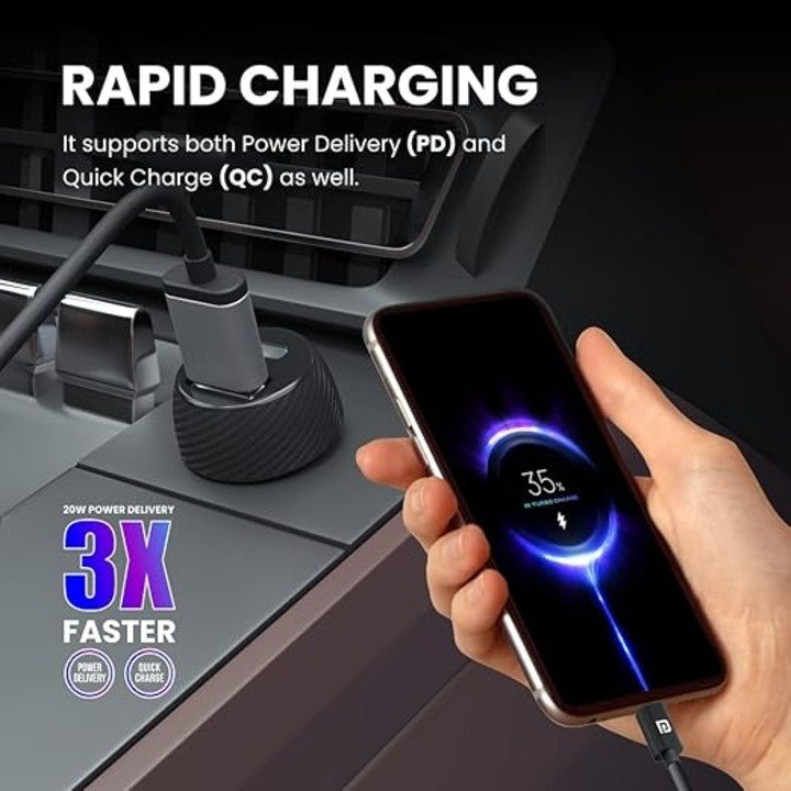 20W Car Power 7 Car Charger 3