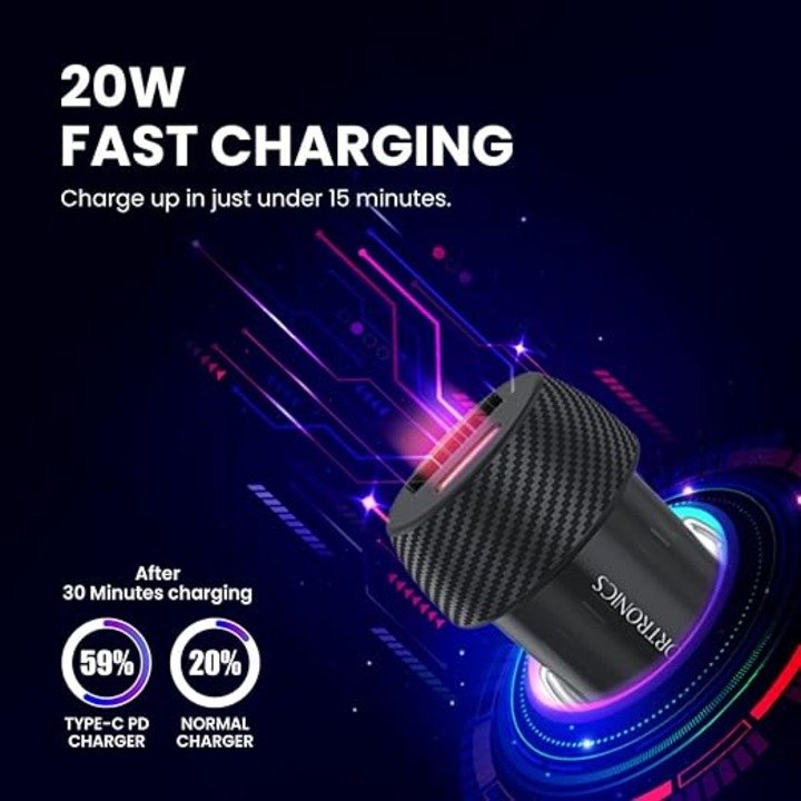 20W Car Power 7 Car Charger rate 349