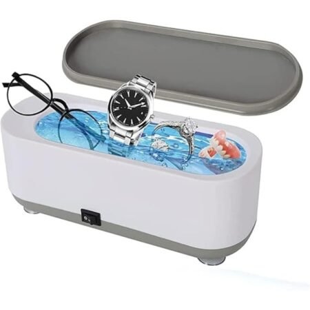 Kin Mini Portable Ultrasonic Vibration jewellery Cleaning Machine.