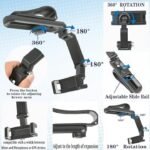 KIN Universal Sun Visor Mobile Holder for Car with Anti-slip Clip.