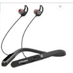 DVAIO XD-N54 Neckband with Touch Controls Pad with Bluetooth 5.1 & IPX6 (Black).