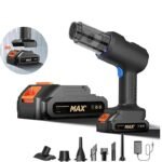 Kin 6in1 Handheld Car Vacuum Cleaner with Big Battery Usb Rechargeable for Vehicle Interior & Home Dust Cleaner.